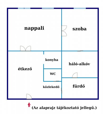 Eladó téglalakás, Budapesten, VII. kerületben, Hársfa utcában