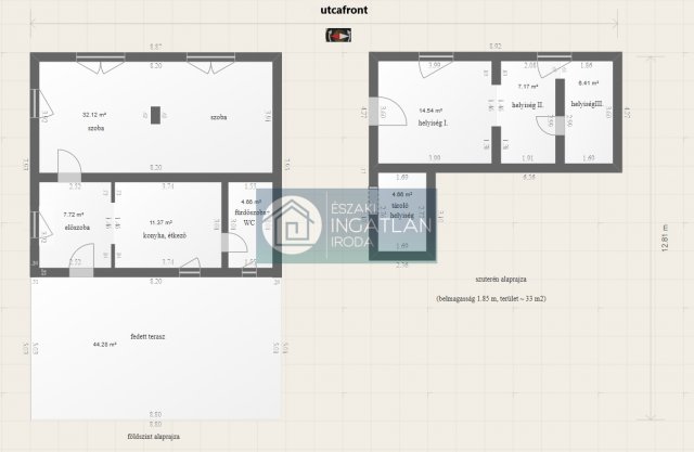 Eladó családi ház, Borsodszentgyörgyön 9.9 M Ft, 1 szobás