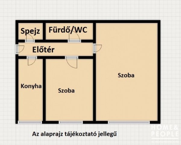 Eladó téglalakás, Szegeden 34.999 M Ft, 1+1 szobás