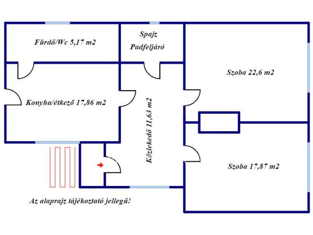 Eladó családi ház, Bánhorvátiban 11.99 M Ft, 2 szobás