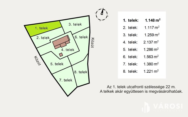 Eladó telek, Kápolnásnyéken 39.9 M Ft / költözzbe.hu