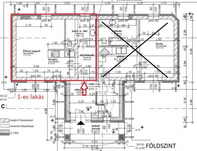 Kiadó téglalakás, albérlet, Érden 150 E Ft / hó, 1 szobás