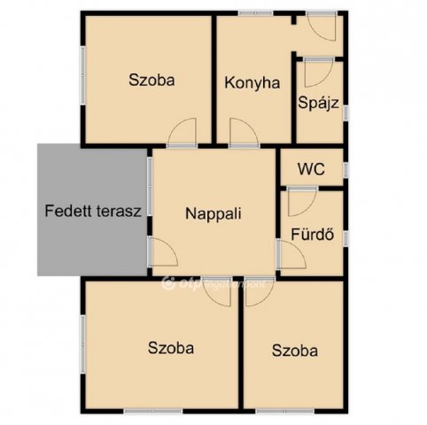 Eladó családi ház, Hajdúszoboszlón 49.9 M Ft, 3 szobás