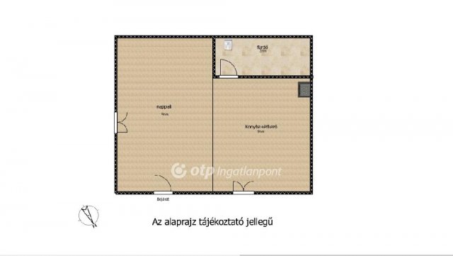 Eladó nyaraló, Dömsödön 11 M Ft, 2 szobás