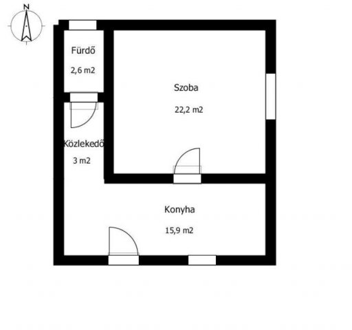 Eladó családi ház, Kunszentmártonban 9.8 M Ft, 1 szobás