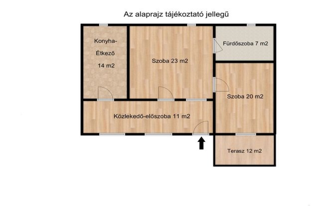 Eladó téglalakás, Békéscsabán 27 M Ft, 2 szobás