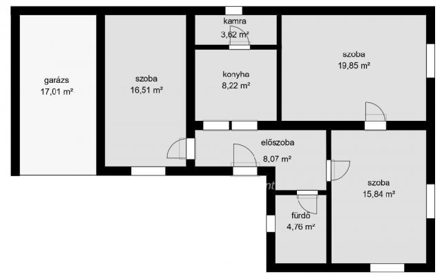Eladó családi ház, Mezőhegyesen 12 M Ft, 3 szobás