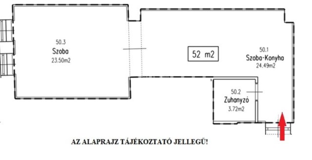 Eladó téglalakás, Budapesten, XIII. kerületben 62.4 M Ft