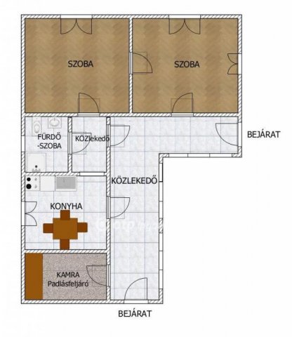 Eladó családi ház, Tömörkényen 10 M Ft, 2 szobás