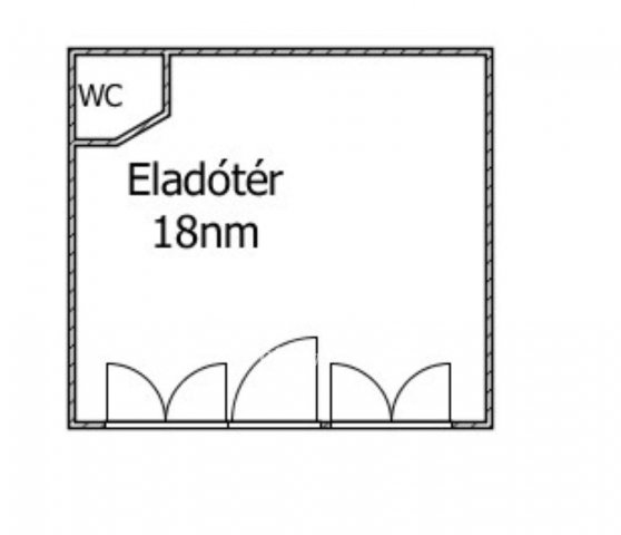 Eladó üzlethelyiség, Orosházán 14.9 M Ft / költözzbe.hu