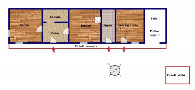 Eladó családi ház, Sukorón, Ivókút utcában 69.9 M Ft