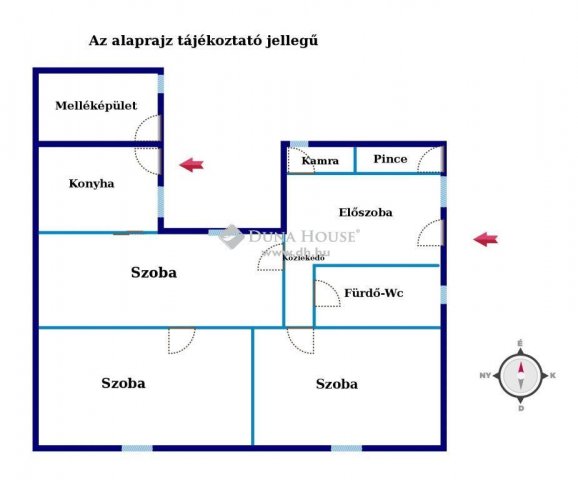 Eladó családi ház, Seregélyesen 28.5 M Ft, 3 szobás