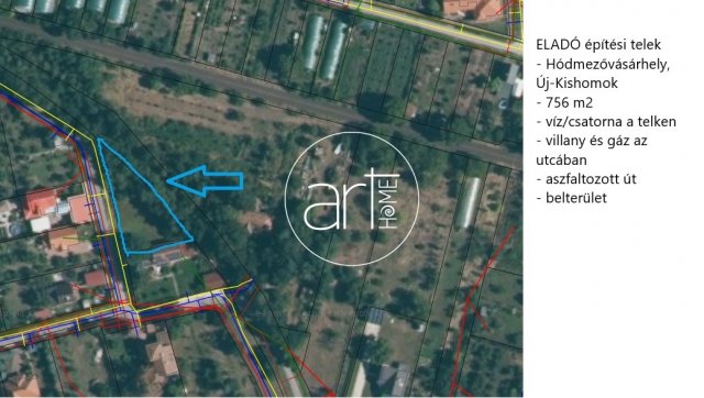 Eladó telek, Hódmezővásárhelyen 12 M Ft / költözzbe.hu