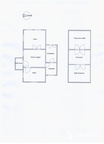 Eladó mezogazdasagi ingatlan, Csapiban 24.5 M Ft, 2 szobás