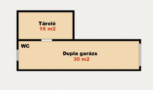 Eladó garázs, Kiskunhalason 12.9 M Ft / költözzbe.hu