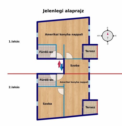 Eladó téglalakás, Pécsett 91.8 M Ft, 3 szobás