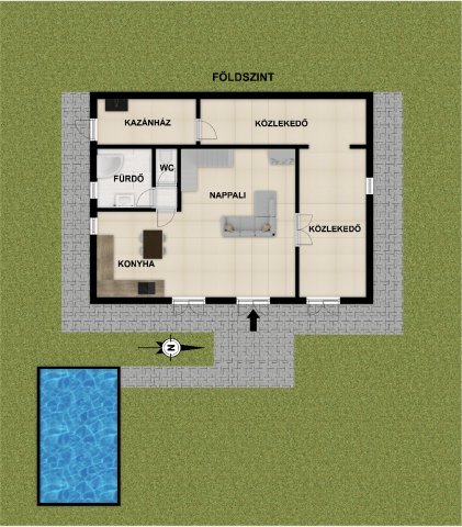 Eladó családi ház, Nyimen 119 M Ft, 4 szobás