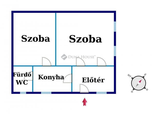 Eladó családi ház, Kiskunfélegyházán 14.9 M Ft, 2 szobás