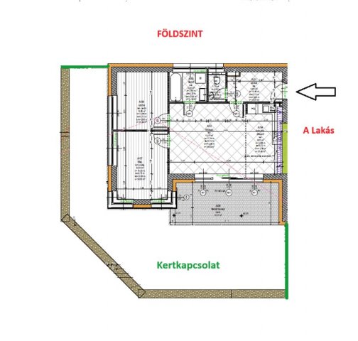 Eladó téglalakás, Mendén 55.45 M Ft, 3 szobás