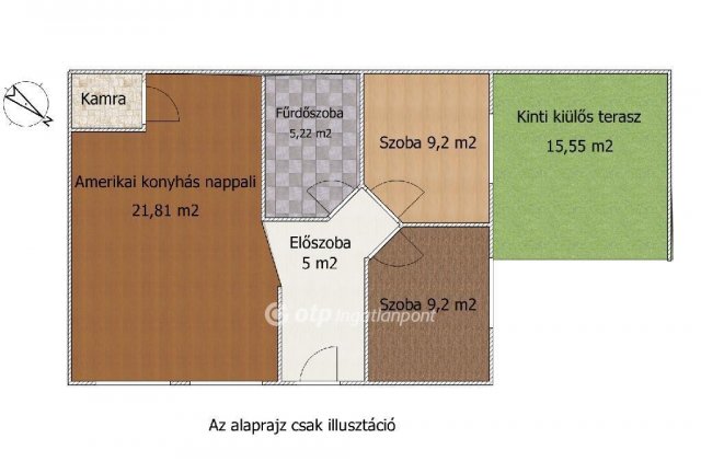 Eladó ikerház, Dunavarsányban 65.5 M Ft, 1+2 szobás
