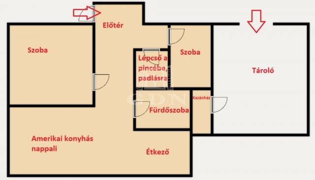 Eladó családi ház, Bagon 37.9 M Ft, 5+1 szobás