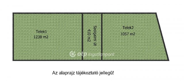 Eladó telek, Szigetszentmiklóson 43.4 M Ft / költözzbe.hu