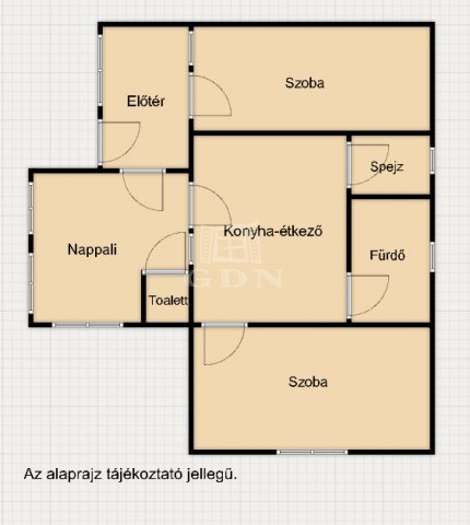 Eladó családi ház, Zalavégen 15.9 M Ft, 2 szobás