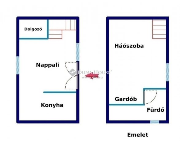 Eladó téglalakás, Budapesten, V. kerületben 82.9 M Ft, 2 szobás