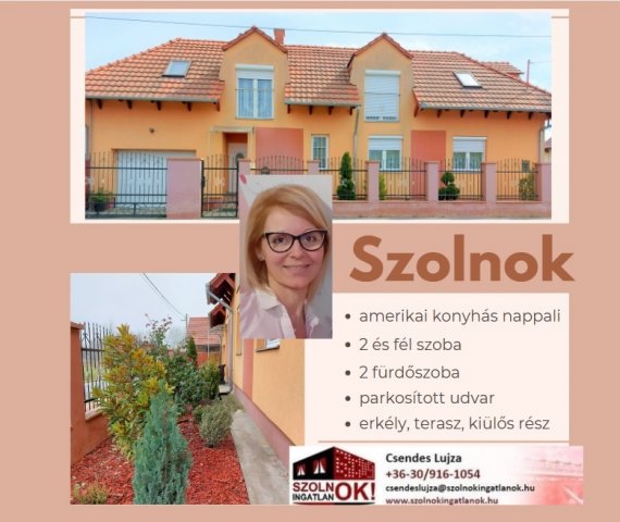 Eladó családi ház, Szolnokon 62.9 M Ft, 3+1 szobás