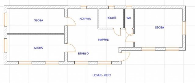 Eladó családi ház, Szabadszentkirályon 25 M Ft, 4 szobás