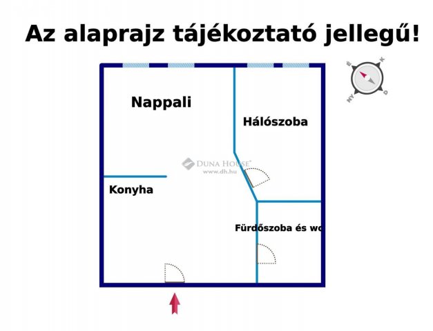 Eladó téglalakás, Szegeden 38.59 M Ft, 2 szobás