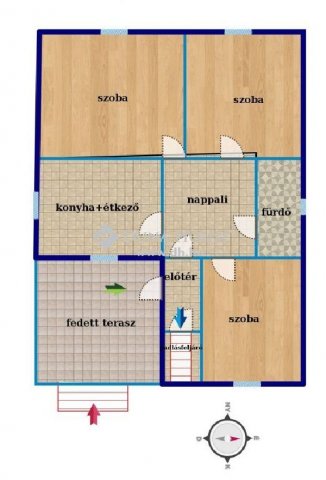 Eladó családi ház, Katafán 54.9 M Ft, 4 szobás