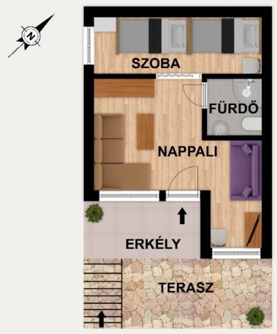 Eladó családi ház, Balatongyörökön 99.9 M Ft, 3 szobás