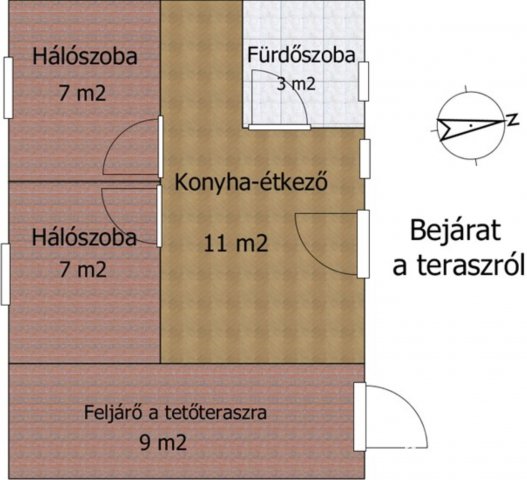 Eladó nyaraló, Révfülöpön 59 M Ft, 3 szobás