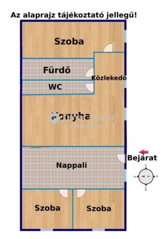 Eladó családi ház, Gyöngyösön 49 M Ft, 4 szobás