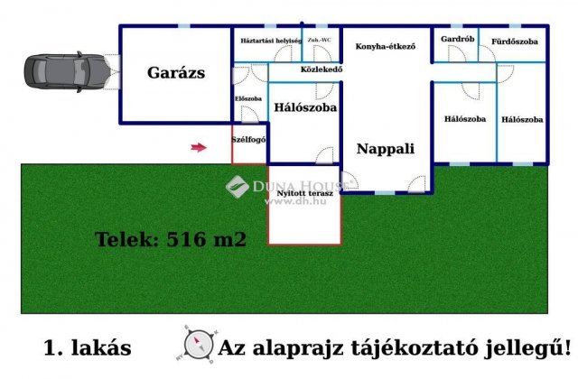 Eladó ikerház, Dunaharasztin 116.9 M Ft, 4 szobás
