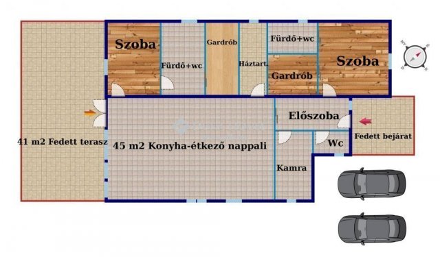 Eladó családi ház, Kecskeméten 109.9 M Ft, 4 szobás