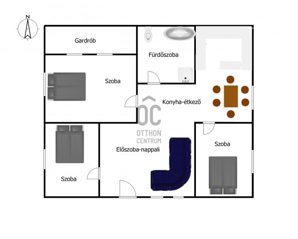 Eladó családi ház, Hőgyészen 28.99 M Ft, 4 szobás