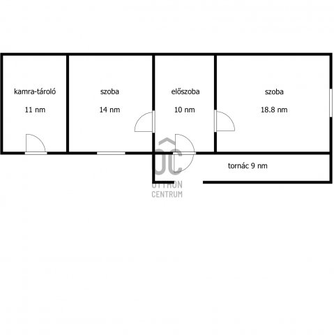 Eladó családi ház, Nyírtasson 3.9 M Ft, 2 szobás