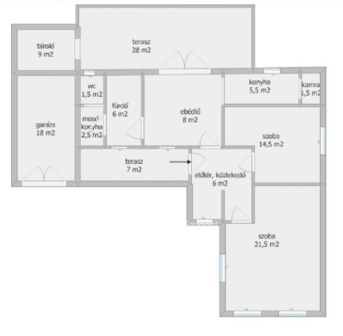 Eladó családi ház, Bikalon 23.6 M Ft, 2 szobás