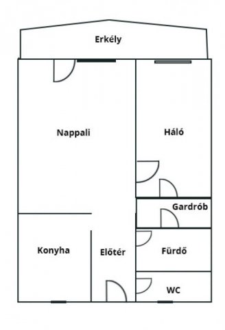 Eladó téglalakás, Budapesten, IV. kerületben 62.2 M Ft, 2 szobás