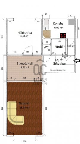 Eladó panellakás, Budapesten, XV. kerületben 46.3 M Ft, 2 szobás