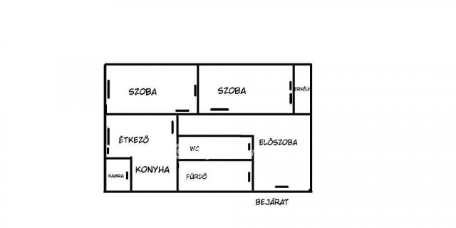 Eladó panellakás, Hatvanban 35.9 M Ft, 2 szobás