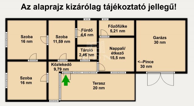 Eladó családi ház, Hévízgyörkön 35.99 M Ft, 3 szobás