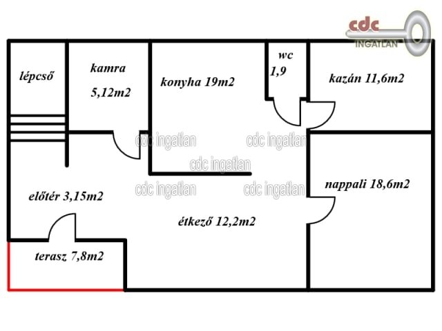 Eladó családi ház, Bugyin 49.9 M Ft, 4 szobás