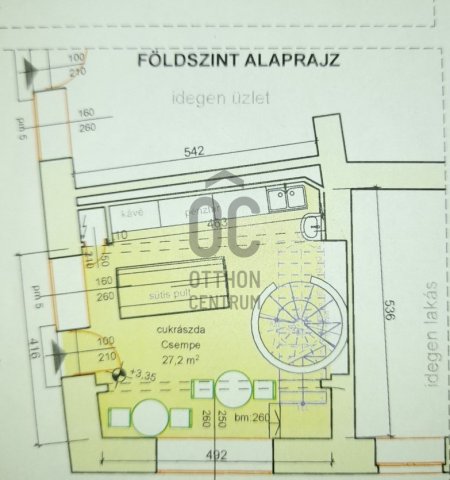 Eladó iroda, Budapesten, V. kerületben 241.92 M Ft