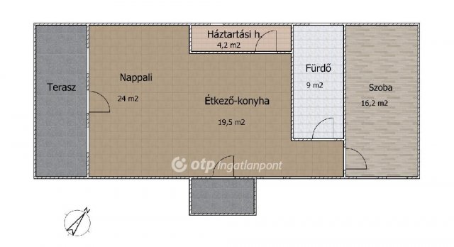 Eladó családi ház, Ráckevén 30.9 M Ft, 2 szobás