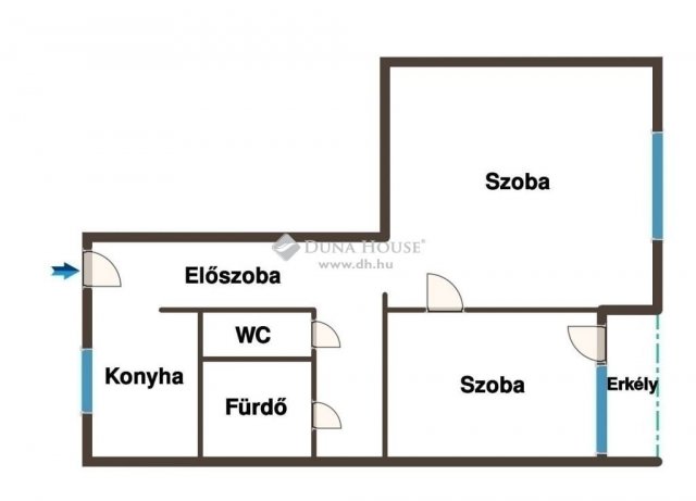 Eladó panellakás, Budapesten, X. kerületben 59.9 M Ft, 2 szobás