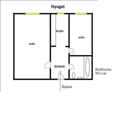 Eladó panellakás, Debrecenben, Burgundia utcában 35.9 M Ft