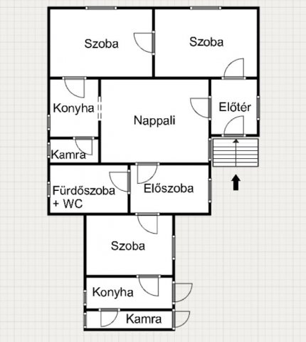 Eladó családi ház, Tiszabezdéden 12 M Ft, 4 szobás